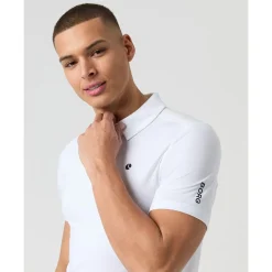 Ace Mesh Panel Polo Shirt Herr