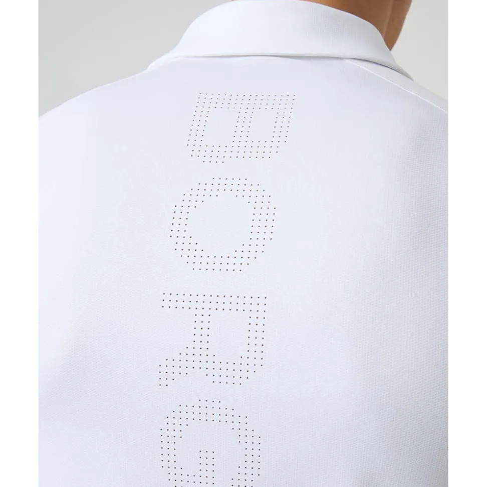Ace Mesh Panel Polo Shirt Herr