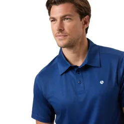 Ace Mesh Panel Polo Shirt Herr