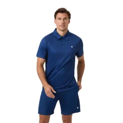 Ace Mesh Panel Polo Shirt Herr