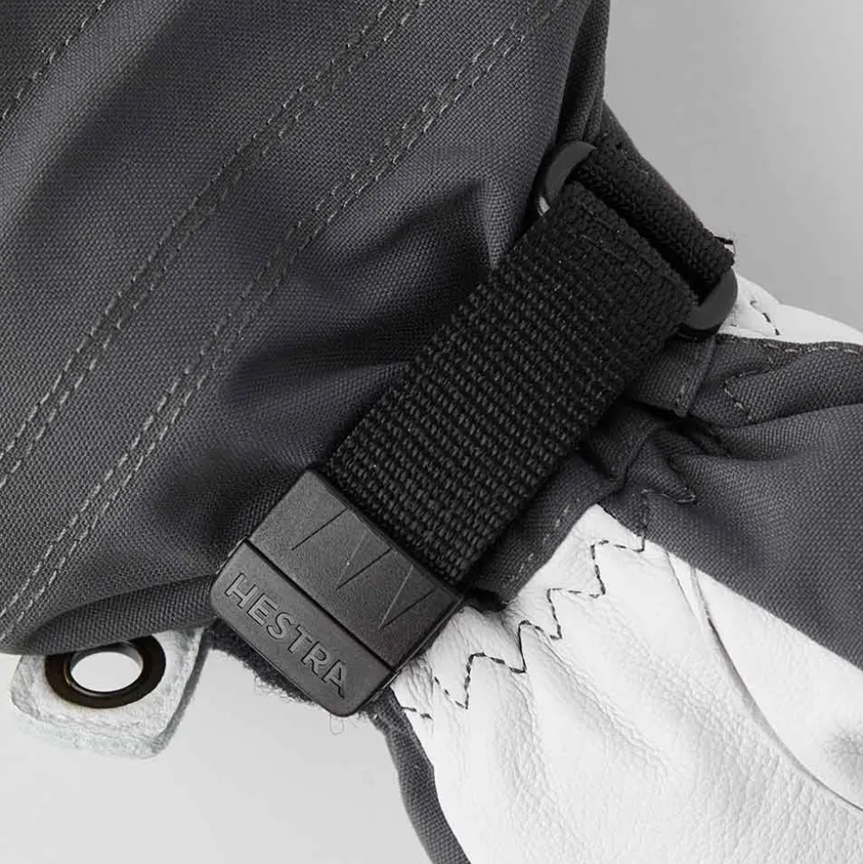Army Leather Heli Ski Mitt Junior