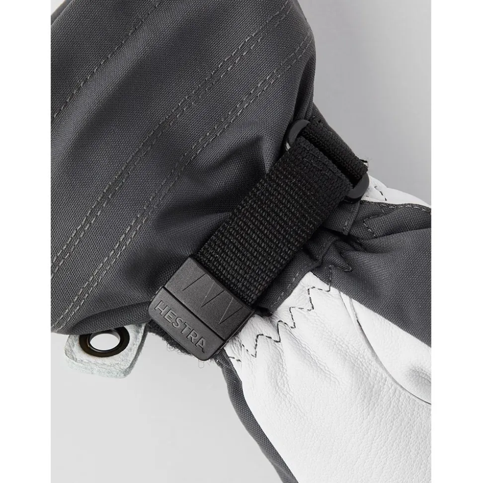 Army Leather Heli Ski Mitt Junior
