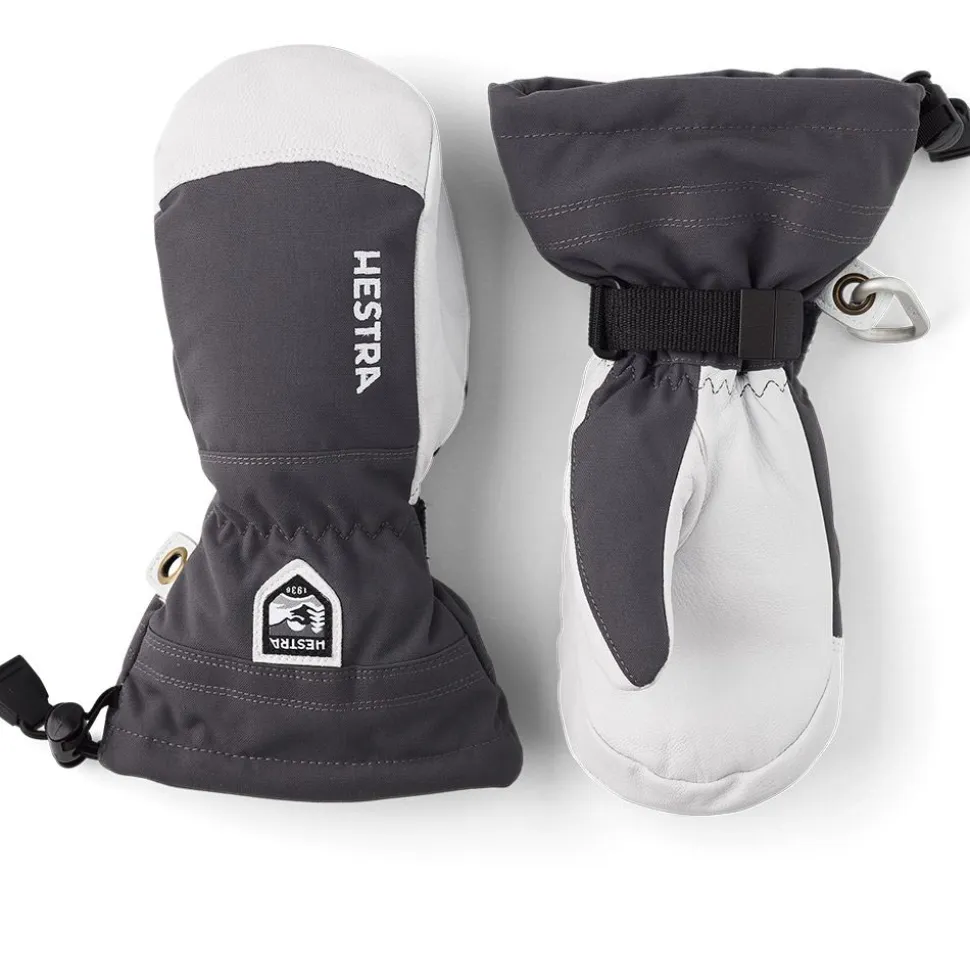 Army Leather Heli Ski Mitt Junior