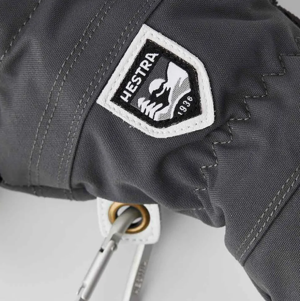 Army Leather Heli Ski Mitt Junior