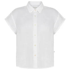 ASTER fold up short sleeve linen shirt Dam