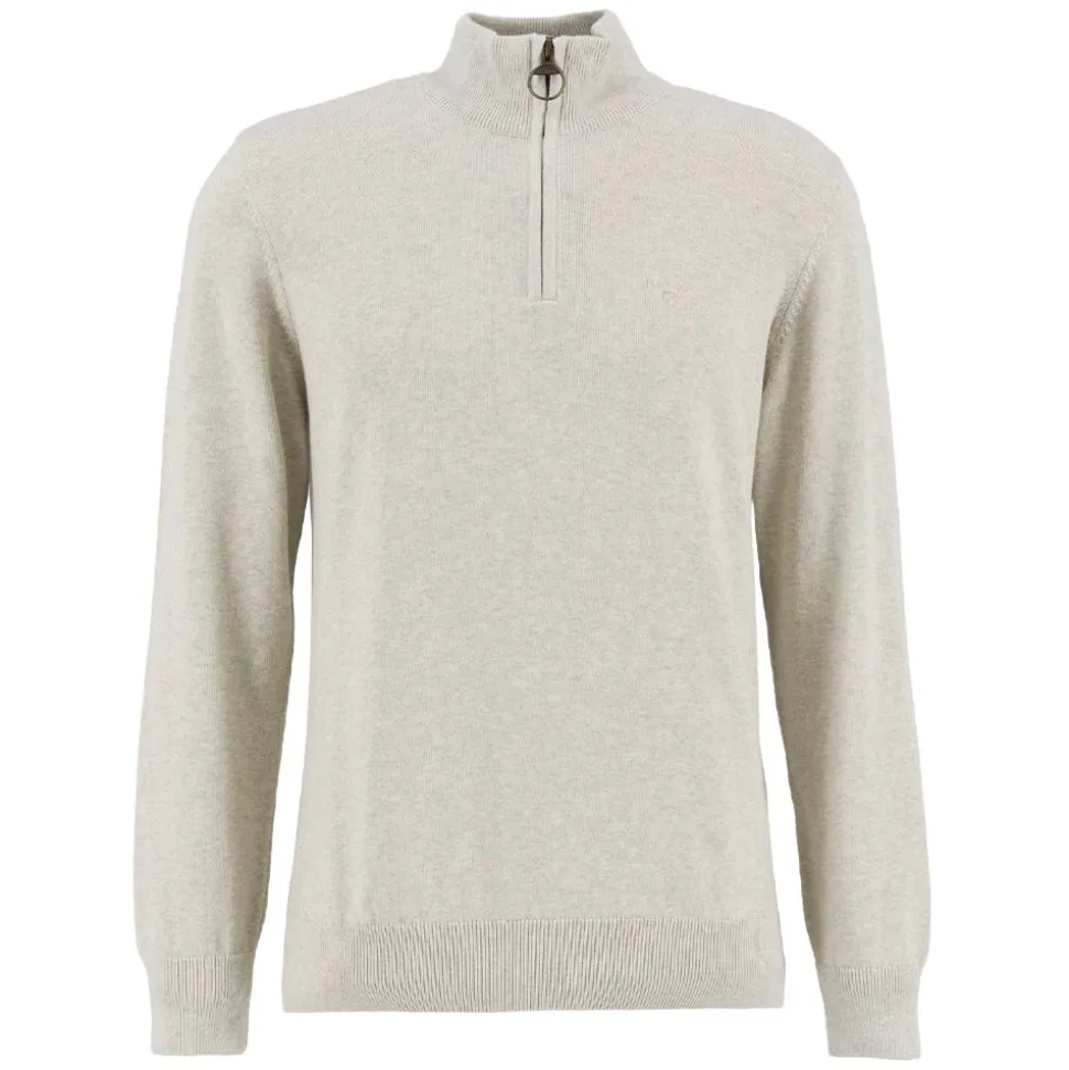 Barbour Cotton Half zip Herr
