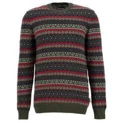 Barbour Easdale Fair Isle Crew Neck Sweater