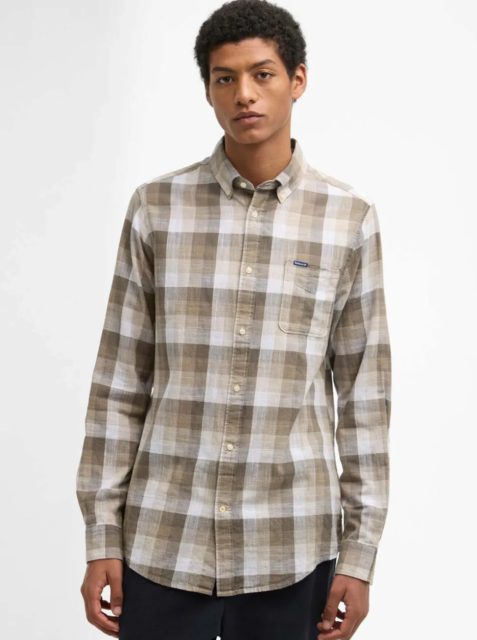Barbour Hillroad Tailored Longsleeve Shirt herr