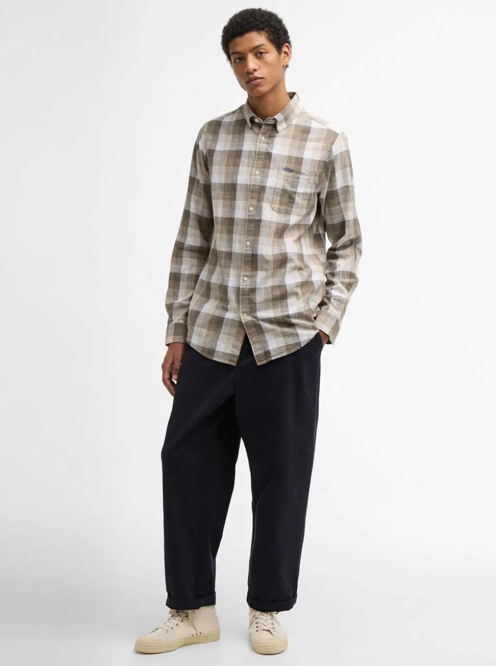 Barbour Hillroad Tailored Longsleeve Shirt herr