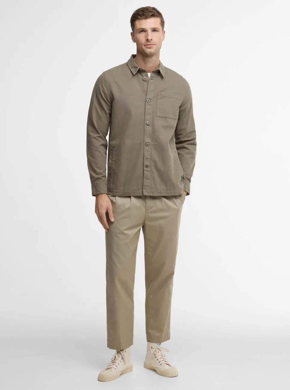Barbour Washed Overshirt Herr