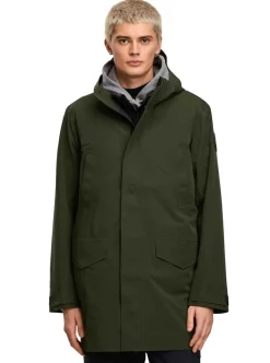 Barclay Rain Jacket Black Disk Herr