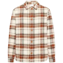 Big Checked Heavy Flannel Overshirt Herr