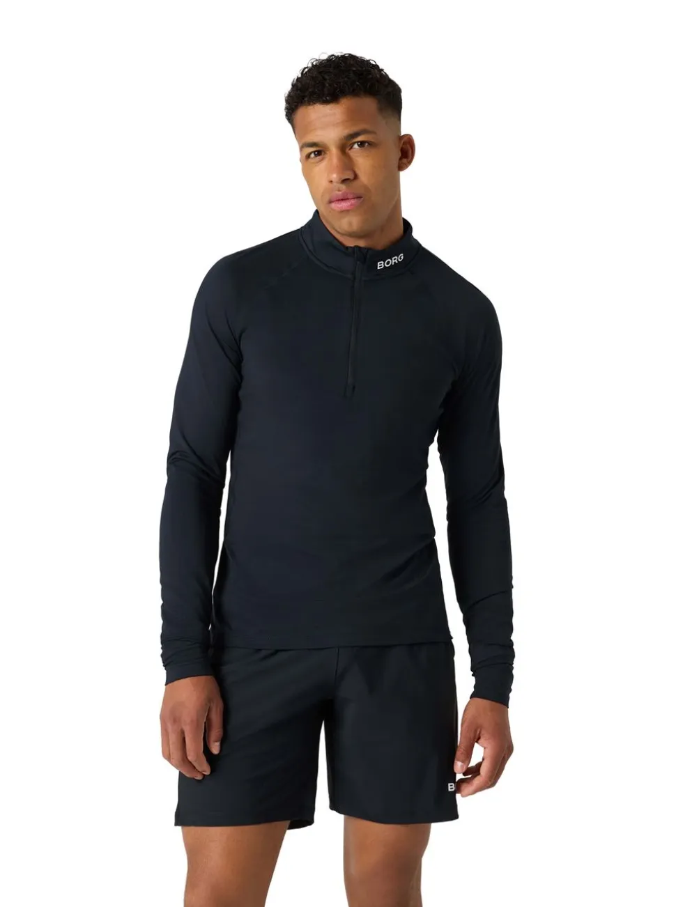 BORG COURSE MIDLAYER HALF ZIP HERR