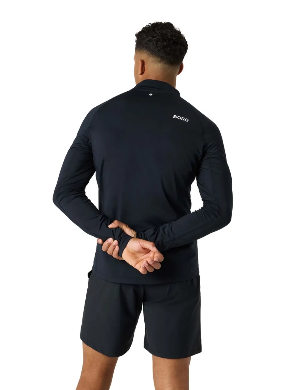 BORG COURSE MIDLAYER HALF ZIP HERR