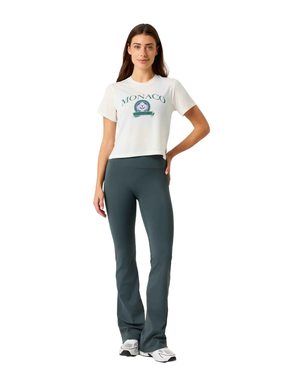 BORG CROPPED T-SHIRT DAM