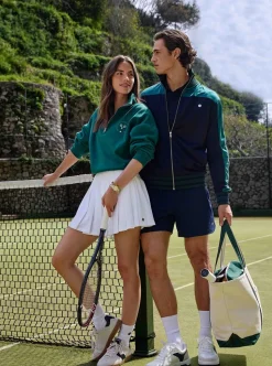 BORG HALFZIP SWEATSHIRT DAM
