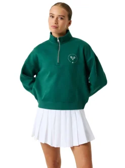BORG HALFZIP SWEATSHIRT DAM