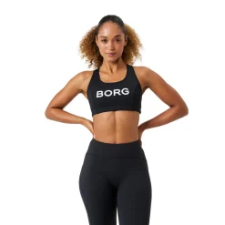Borg Mid Support Sports Bra Dam