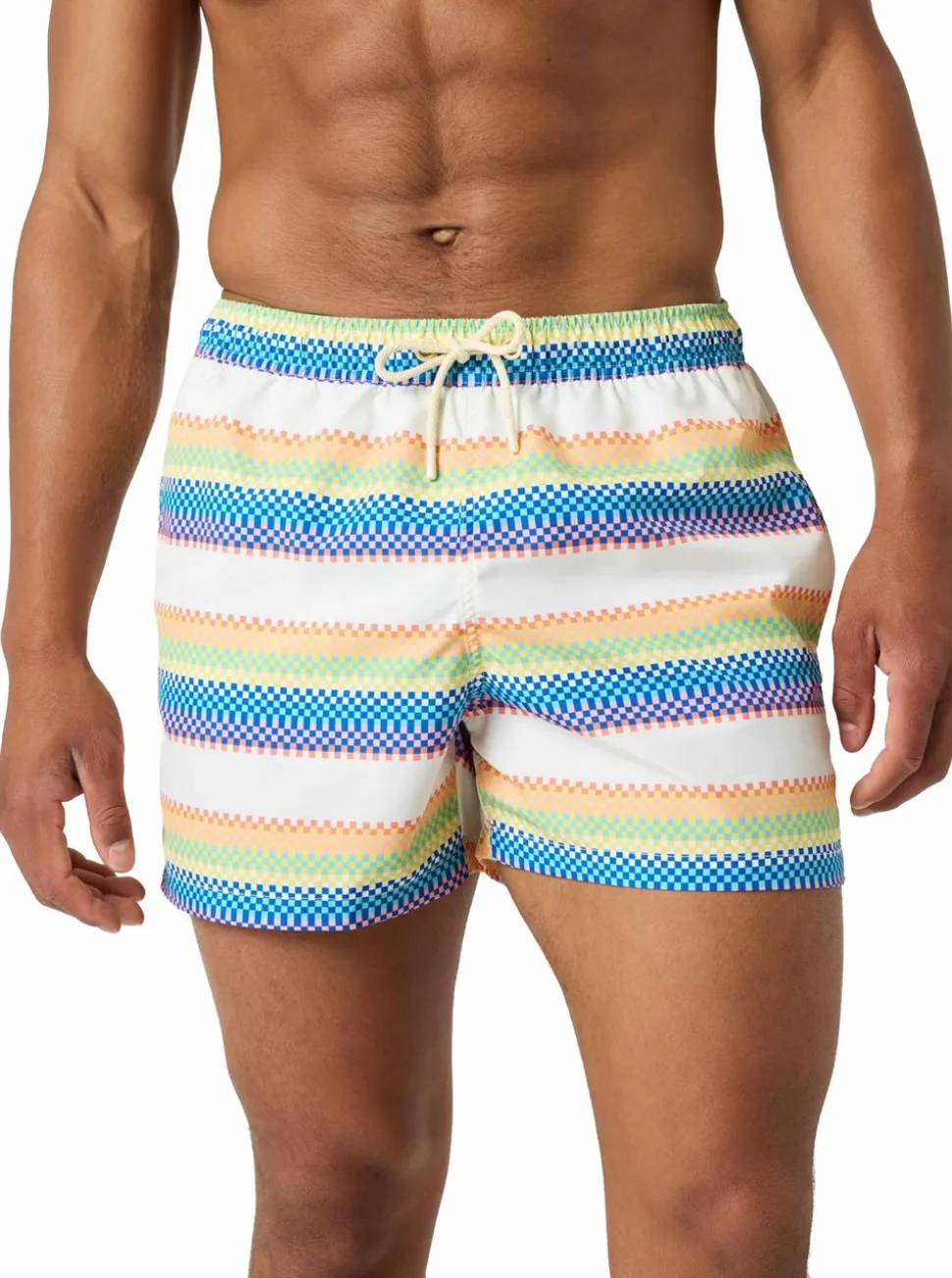 BORG PRINT SWIM SHORTS HERR