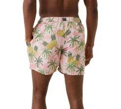 Borg Print Swim Shorts Herr