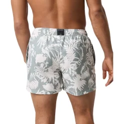 Borg Print Swim Shorts Herr