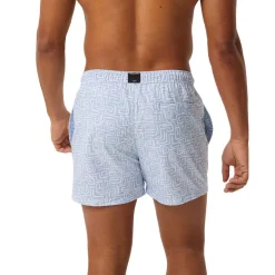 Borg Print Swim Shorts Herr