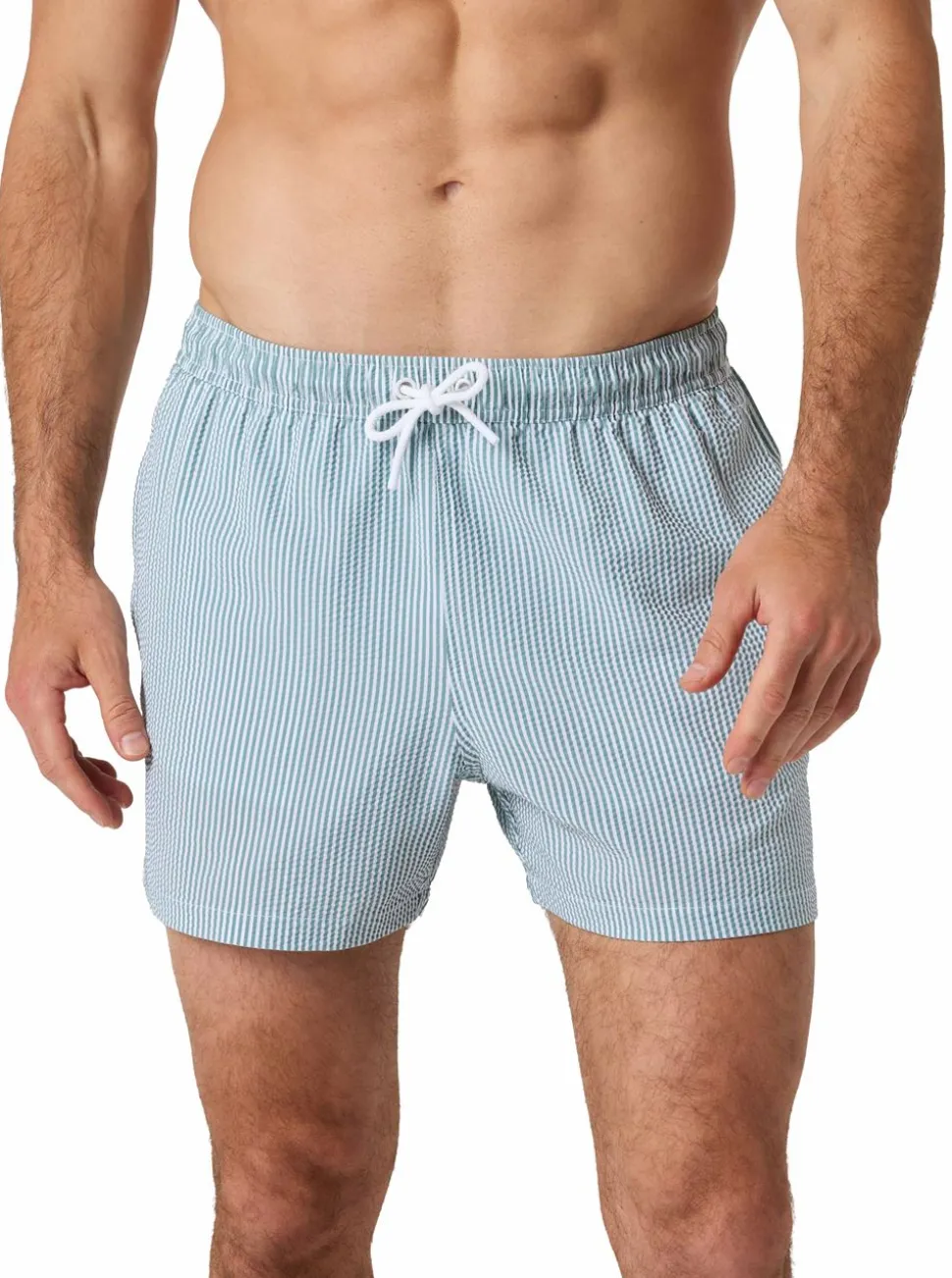 BORG SEERSUCKER SWIM SHORTS HERR