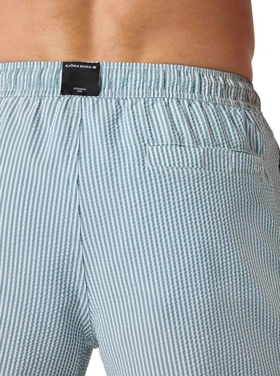 BORG SEERSUCKER SWIM SHORTS HERR