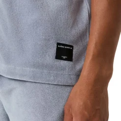 Borg Toweling Pool Shirt Herr