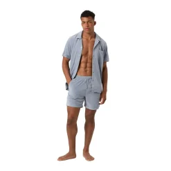 Borg Toweling Pool Shirt Herr