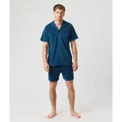 Borg Toweling Pool Shirt Herr