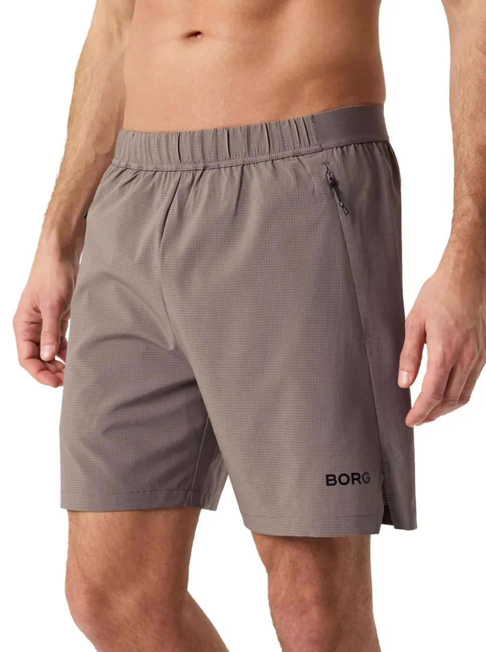 BORG ZIP SHORTS HERR