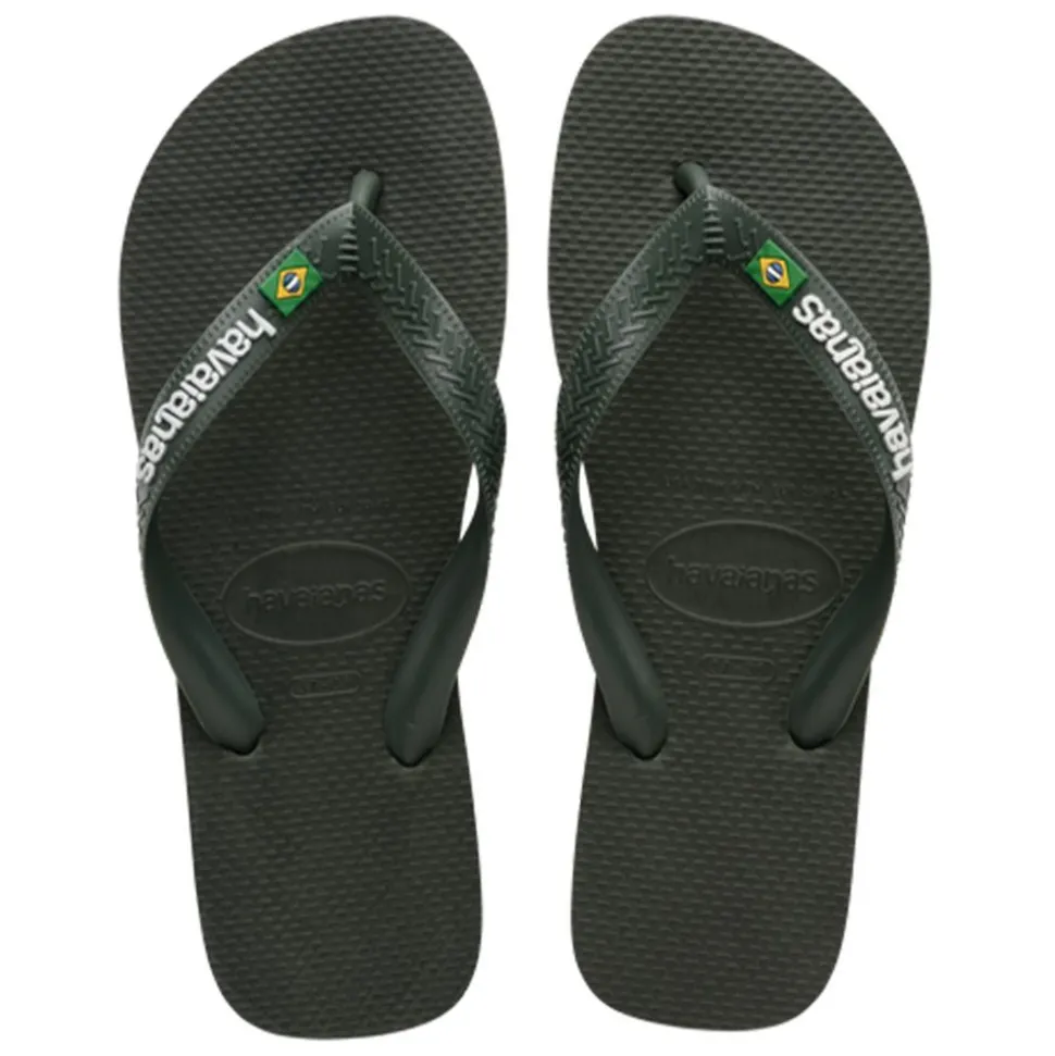 Brasil Logo Flip Flops