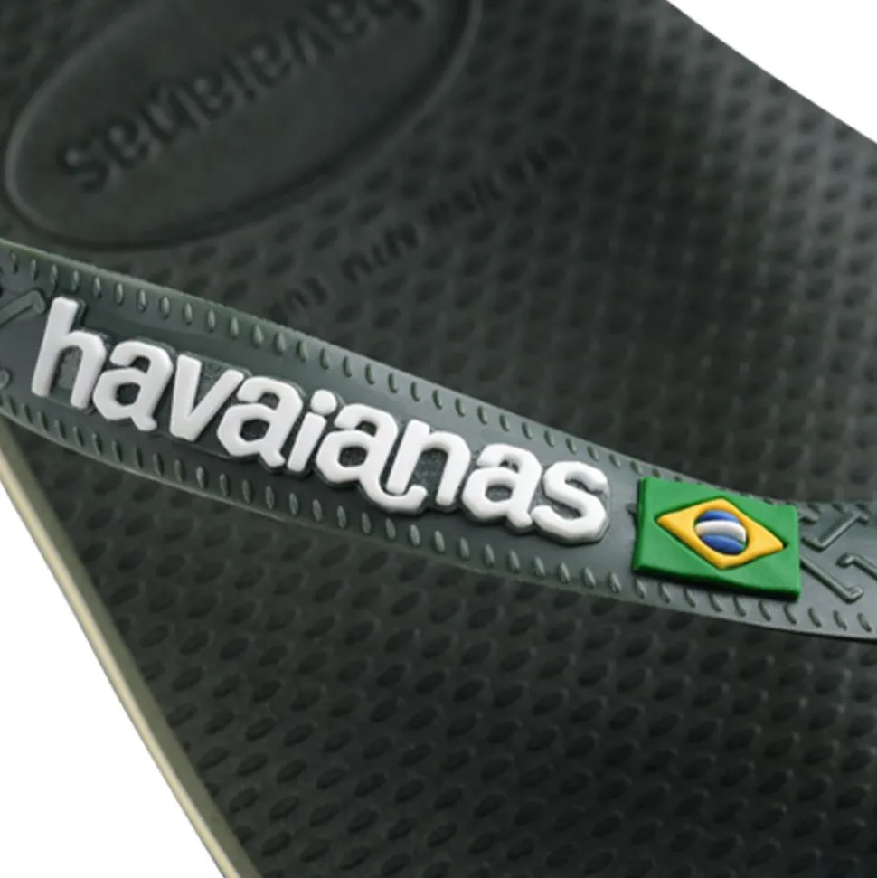 Brasil Logo Flip Flops