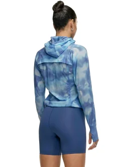 Breeze Printed Running Jacket Dam