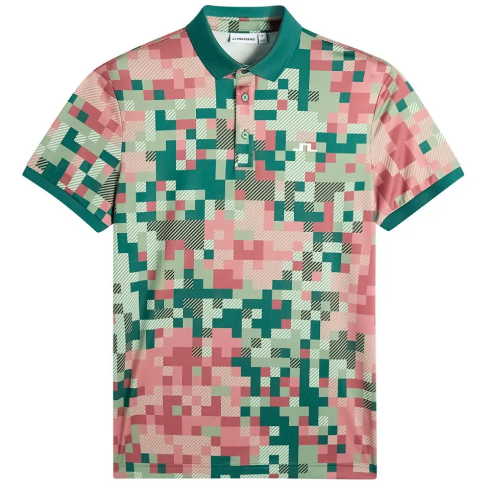 Bridger Tour Print Polo Herr