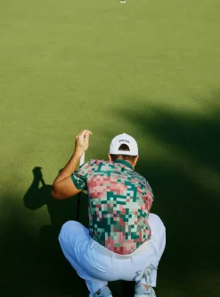 Bridger Tour Print Polo Herr