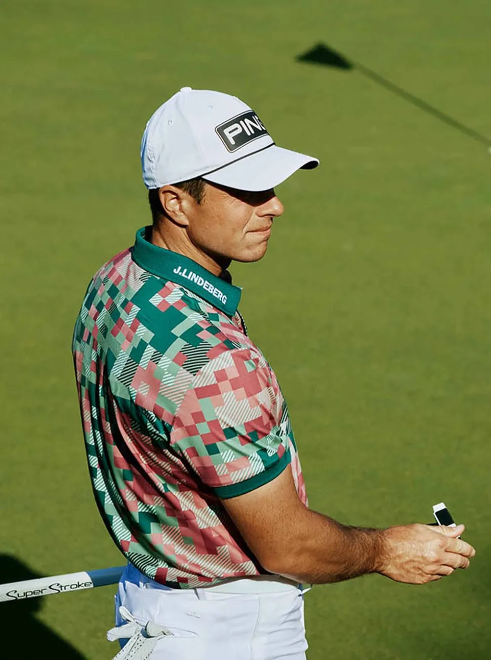 Bridger Tour Print Polo Herr