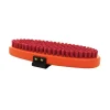 Brush Oval Fine Red Nylon