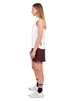 BUTTON DOWN SLEEVELESS POLOSHIRT DAM