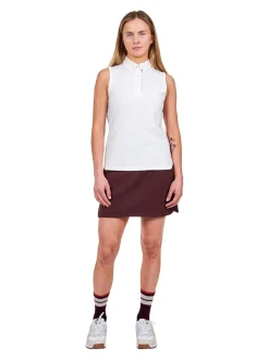 BUTTON DOWN SLEEVELESS POLOSHIRT DAM