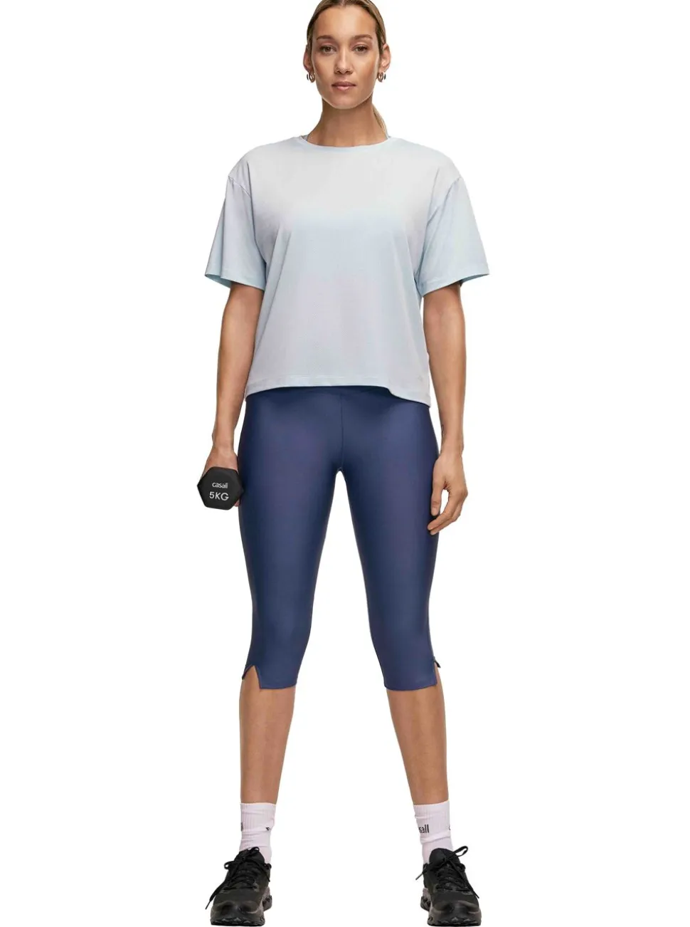 Capri Slit Regular Waist Tights Dam