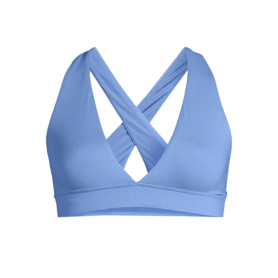 Casall V-Neck Crossback Bikini Top Dam