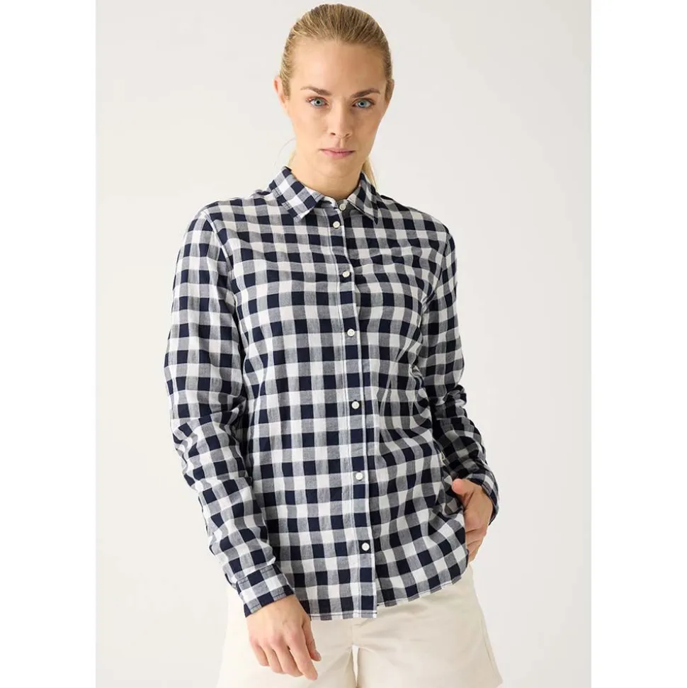 Check Long Sleeved Shirt Dam
