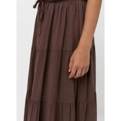 Cllassic Tiered Maxi Skirt Dam