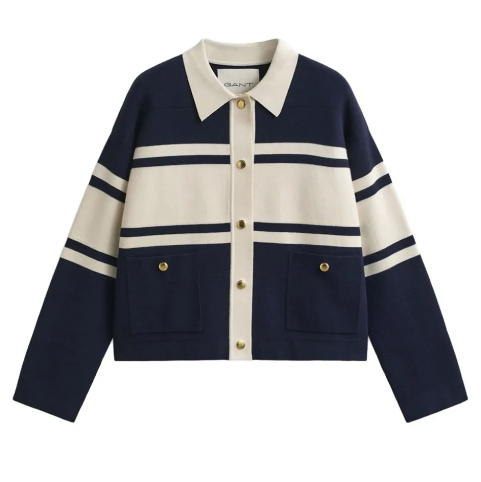 COLOR BLOCKED CARDIGAN dam