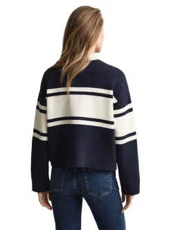COLOR BLOCKED CARDIGAN dam