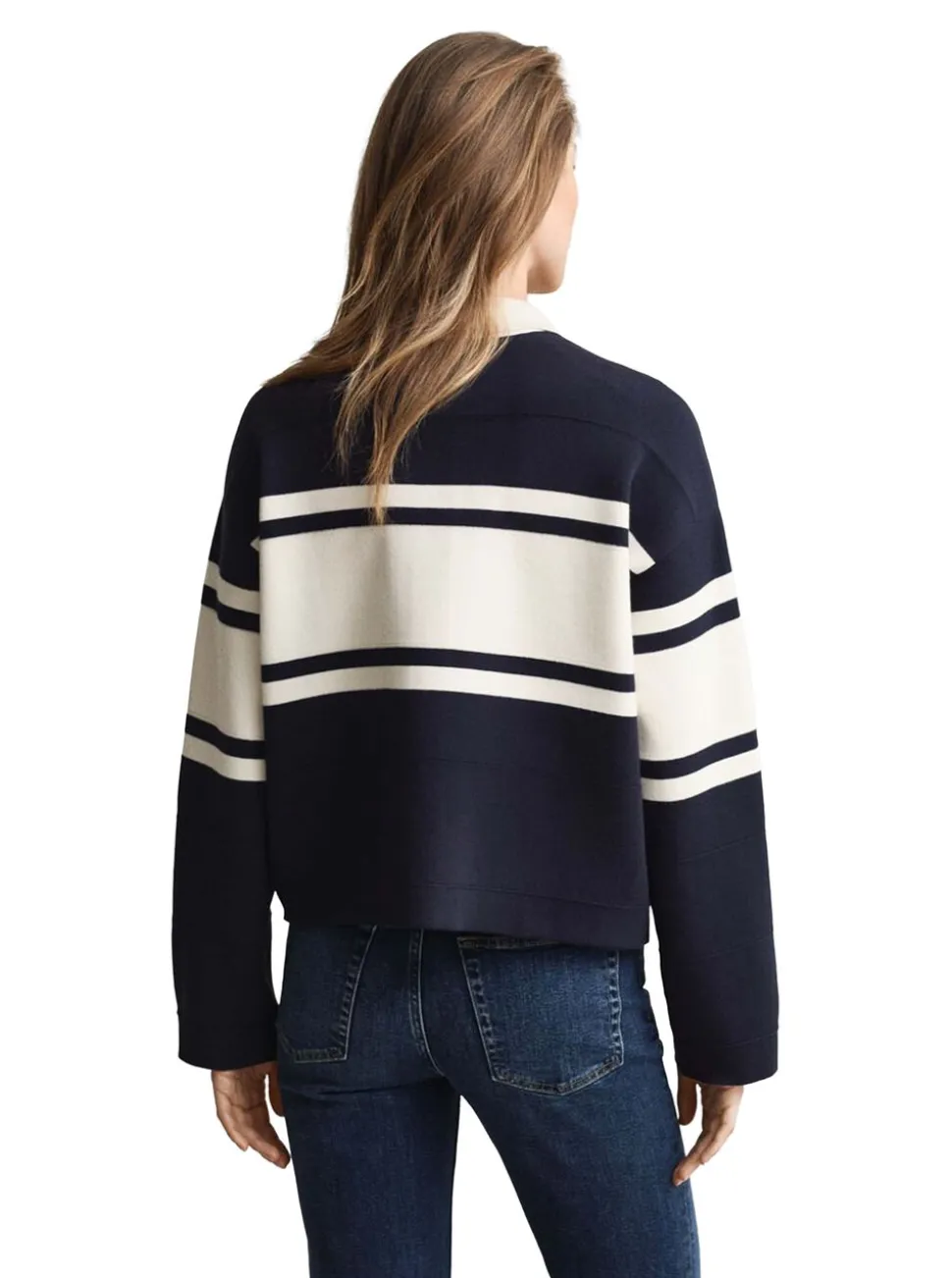 COLOR BLOCKED CARDIGAN dam