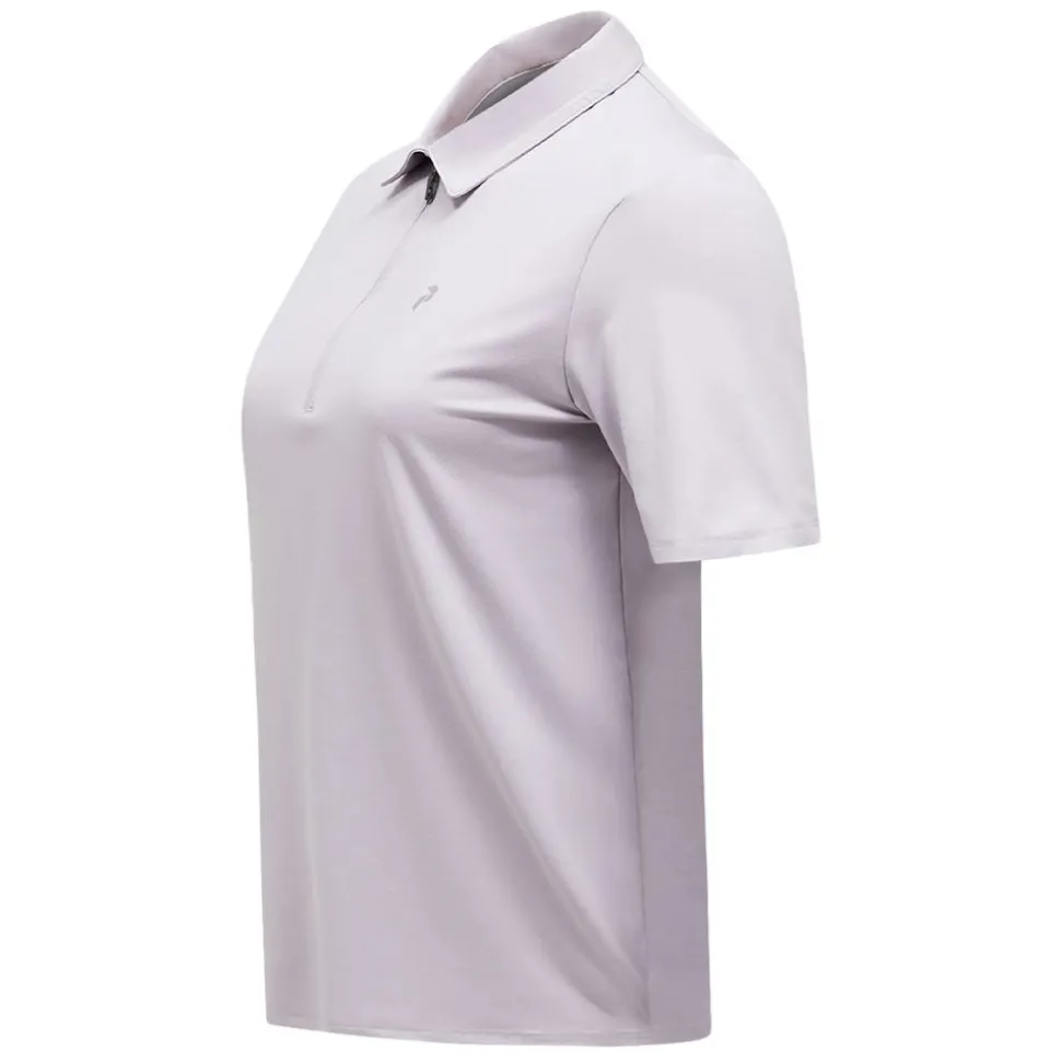 Comfort Zip Polo Dam