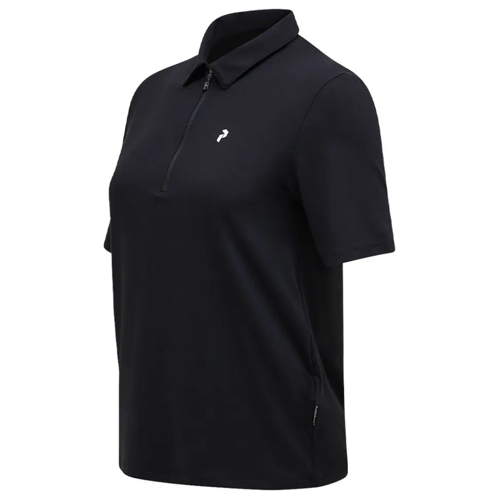 Comfort Zip Polo Dam